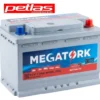6cc1d3dd-d809-4366-b22d-38d5aa2dfc13 70Ah Megatork 12V 72Ah 590A (EN) Petlas Grubu Ürünü Akü