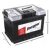 Energizer 12V 60Ah 640A (EN) Varta Akü Üretimi Akü
