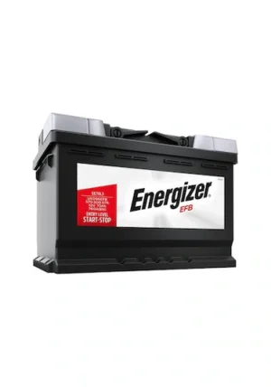 Energizer 12 Volt 70 Amper Efb Varta Üretimi Akü Energizer EFB 12V 70Ah 760A (EN) Varta Akü Üretimi akü