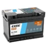 Exide 70 Ah EFB Start Stop 760 A(EN) Akü 2025 Üretim Exide efb 12V 70Ah 760A (EN) Akü