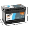 Exide 70 Ah EFB Start Stop 760 A(EN) Akü 2025 Üretim ÖLÇÜLÜ Exide efb 12V 70Ah 760A (EN) Akü