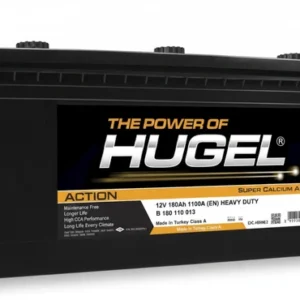 HUGEL 180 MMM Hugel 12V 180Ah 1100A (EN) İnci Akü Üretimi Akü