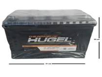 HUGEL 90 AH ÖLÇÜLÜ Hugel 12V 90Ah 750A (EN) İnci Akü Üretimi Akü