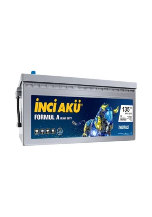 İNCİ 135 Ah. İnci Formul A Heavy Duty 12V 135Ah 950A (EN) Akü