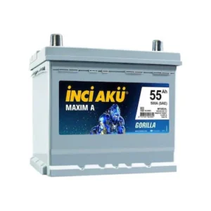 İnci Maxım A 12V 55Ah 430A (EN) Dik Ters Kutup