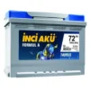 İnci 12V 72Ah 700A (EN) Akü