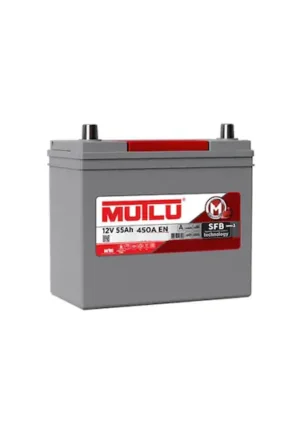 Mutlu 12 V 55 Ah Amper 450 A En Sfb Seri 3 Akü - 2025 Mutlu 12V 55Ah 450A (EN) Dik Kutup Akü