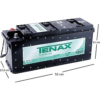 Tenax 12V 135Ah 1000A (EN)  Varta Akü Üretimi Akü