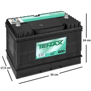 Tenax 12 V 105 Ah 800 A EN Varta Akü Üretimi ÖLÇÜLÜ Tenax 12V 105Ah 800A (EN) Varta Akü Üretimi Akü