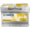 VARTA 70 AGM YENİ ÜRÜN FOTO Varta Dynamic AGM A7 / E39 12V 70Ah 760A (EN) Akü