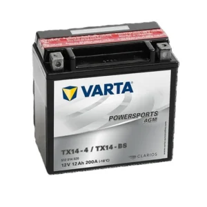 VARTA Tx14-4 Tx14-bs Motorsiklet ve MERCEDES BENZ Besleme Aküsü VARTA Tx14-4 Tx14-bs Motorsiklet ve MERCEDES BENZ Besleme Aküsü