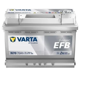 Varta Blue Dynamic EFB N70 12V 70Ah 760A (EN) Akü