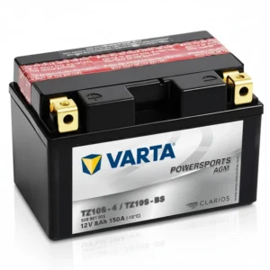 Varta Powersports AGM TTZ10S-BS 12 V 8 Ah 150 CCA Motosiklet Aküsü Varta Powersports AGM TTZ10S-BS 12V 8Ah 150A Motosiklet Aküsü