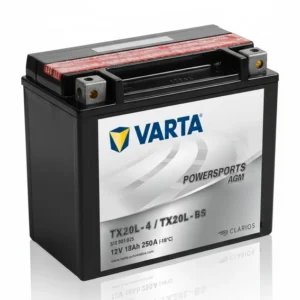 Varta Powersports AGM YTX20L-BS 12 V 18 Ah 250 CCA Motosiklet Aküsü Varta Powersports AGM YTX20L-BS 12V 18Ah 250A (EN) Motosiklet Aküsü