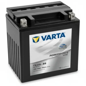 Varta Powersports YTX30L-BS AGM 12 V 30 Ah 450 CCA Motosiklet Aküsü Varta Powersports YTX30L-BS AGM 12V 30Ah 450A (EN) Motosiklet Aküsü