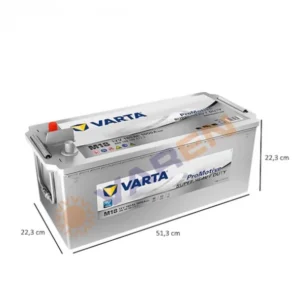 Varta Promotive Silver M18 12V 180Ah 1000A (EN) Akü
