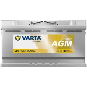 Varta Silver Dynamic G14 (A5) Start-Stop Agm 12 V 95 Ah 850Cca Akü N Varta Silver Dynamic AGM G14 /A5 12V 95Ah 850A (EN) Akü