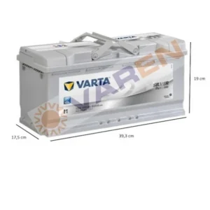 Varta Silver Dynamic I1 12 V 110 Ah 920Cca Akü ÖLÇÜLÜ Varta Silver Dynamic I1 12V 110Ah 920A (EN) Akü