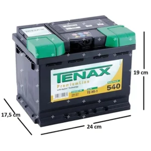 tenax 60 ölçülü Tenax 12V 60Ah 540A (EN) Varta Akü Üretimi Akü