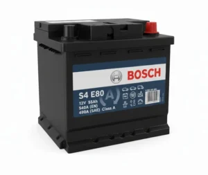 Bosch S4 E80 12V 55Ah EFB 540A (EN) Akü