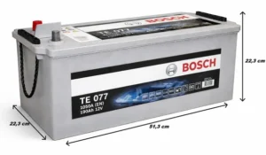 Bosch TE 077 190Ah 1050A (EN) EFB Akü