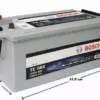 Bosch TE 088 EFB 240Ah 1200A (EN) Akü