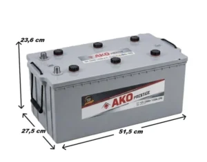 Ako Prestige 12V 230Ah 1220A Start Stop Efb Akü ÖLÇÜLÜ 11622 Ako Prestige (PETLAS ÜRETİMİ) 12V 230Ah 1220A Start Stop Efb Akü